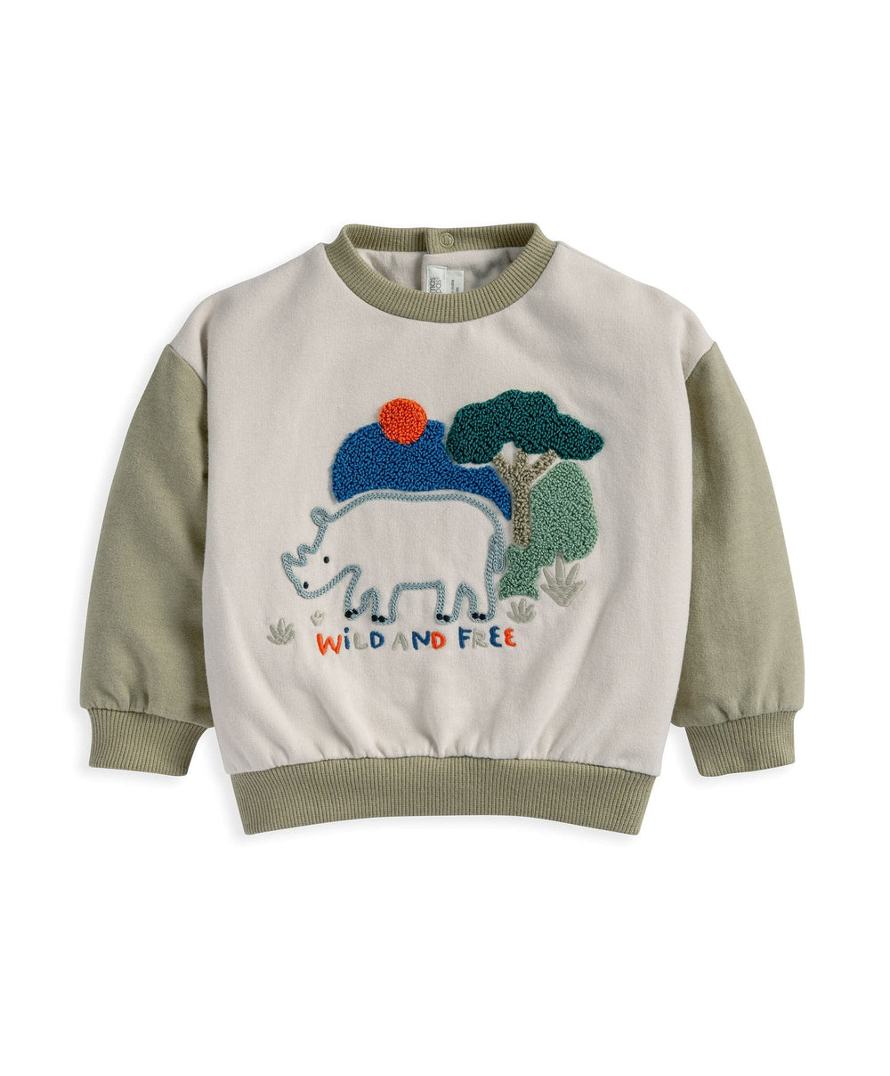 Mamas &amp; Papas Jumpers &amp; Knitwear Wild &amp; Free Sweatshirt