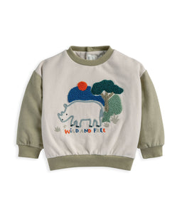 Mamas & Papas Jumpers & Knitwear Wild & Free Sweatshirt