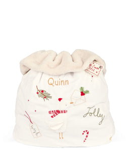 Mamas & Papas Large Sack - White Emb 2026 Personalisable