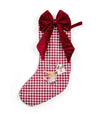 Mamas & Papas Large Stocking - Gingham 2026 personalisable