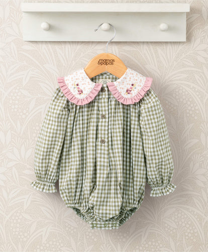 Mamas & Papas Laura Ashely Oversized Collar Romper