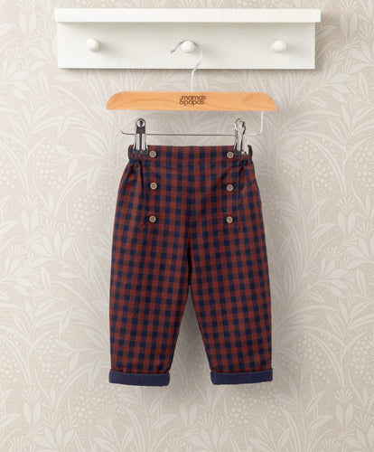 Mamas & Papas Laura Ashley Gingham Trouser