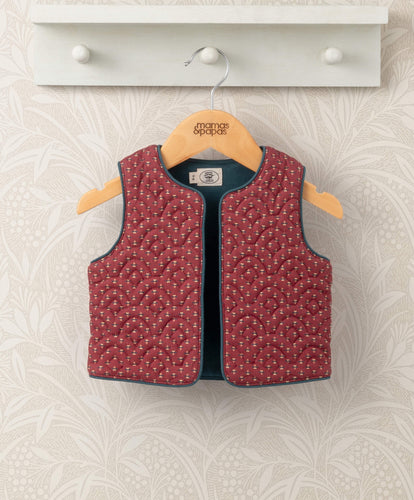 Mamas & Papas Laura Ashley Quilted Waistcoat