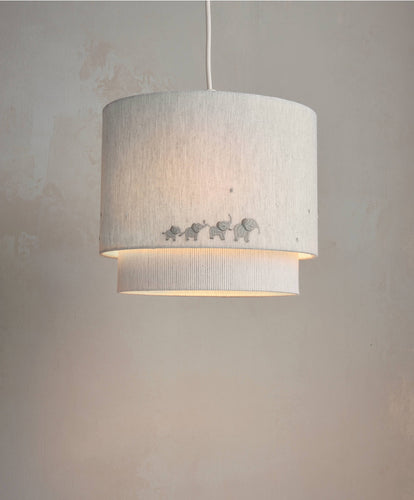 Mamas & Papas Lighting Welcome To The World Lampshade - White