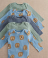 Mamas & Papas Lion Print Bodysuits (Pack of 5)