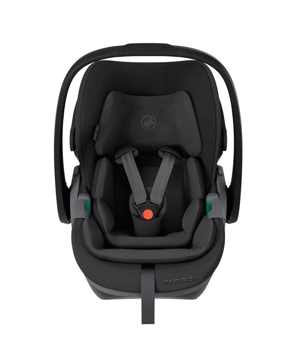 Mamas &amp; Papas Maxi-Cosi Pebble Slide Pro Car Seat &amp; FamilyFix Slide Pro Base -  Onyx Black