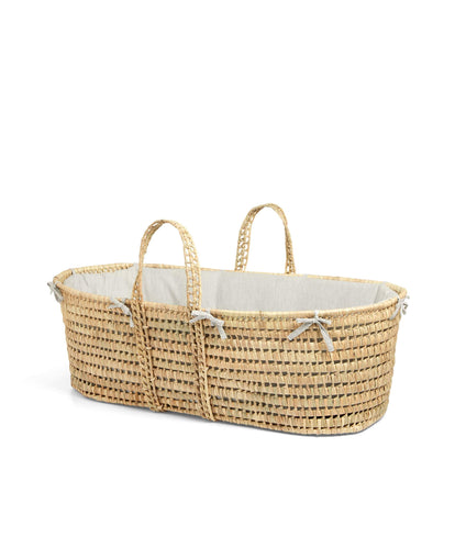 Mamas & Papas Moses Baskets Welcome to the World Elephant Moses Basket - Grey