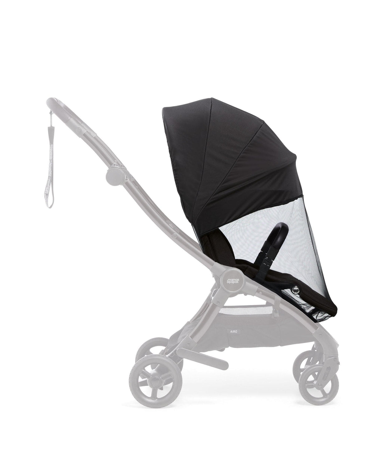 Mamas & Papas Mosquito net Airo Pushchair Sunshield & Insect Net - Black