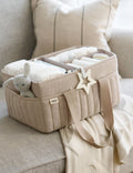 Nappy Caddy - Cashmere Waffle