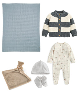 Mamas & Papas New Baby Boy Arrival Bundle (5 Piece)