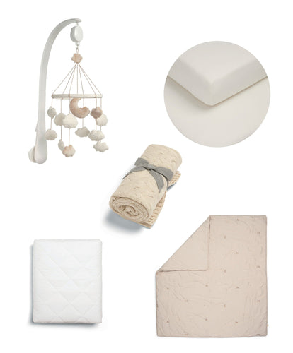 Mamas & Papas Nursery Bundle Nursery Bundle (5 Pieces) - Welcome to the World Duckling - Cloud