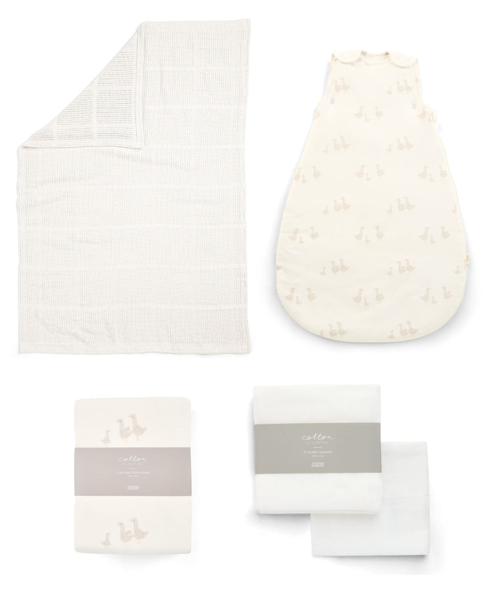 Mamas &amp; Papas Nursery Bundle With Dreampod &amp; Blanket (4 piece) - Waddle Duck