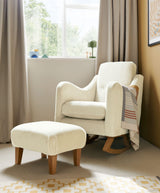 Mamas & Papas Nursing Chair Sets Bowdon Nursing Chair & Footstool Set - Feather Sherpa