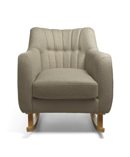 Mamas & Papas Nursing Chair Sets Hilston Nursing Chair & Footstool Set - Mink Boucle