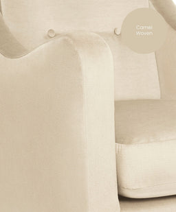 Mamas & Papas Nursing Chairs Bowdon Nursing Chair - Camel Woven