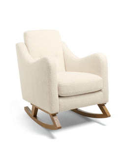 Mamas & Papas Nursing Chairs Bowdon Nursing Chair & Footstool Set - Off White Boucle