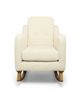 Mamas & Papas Nursing Chairs Bowdon Nursing Chair in Chenille Boucle - Oyster