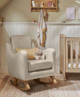 Mamas & Papas Nursing Chairs Bowdon Nursing Chair - Stone Velvet