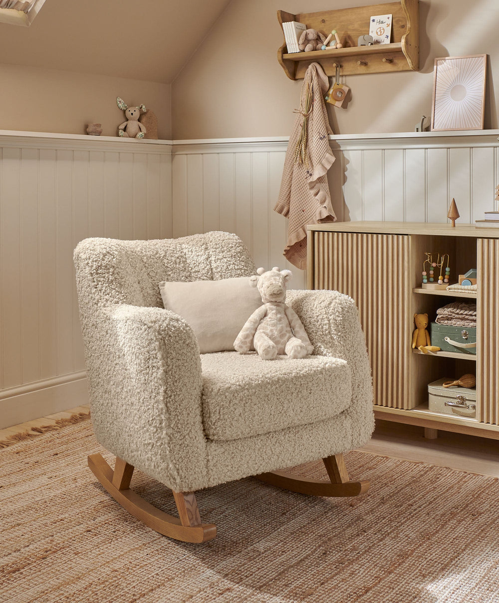 Mamas &amp; Papas Nursing Chairs Hilston Nursing Chair - Biscuit Teddy