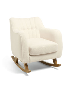 Mamas & Papas Nursing Chairs Hilston Nursing Chair & Footstool Set - Off White Boucle