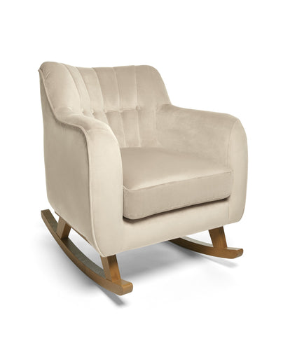 Mamas & Papas Nursing Chairs Hilston Nursing Chair in Velvet - Latte