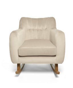 Mamas & Papas Nursing Chairs Hilston Nursing Chair in Velvet - Latte