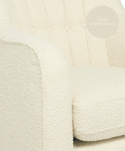 Mamas & Papas Nursing Chairs Hilston Nursing Chair - Oyster Chenille Boucle