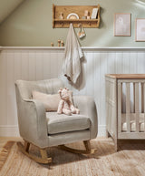 Mamas & Papas Nursing Chairs Hilston Nursing Chair - Silver Woven