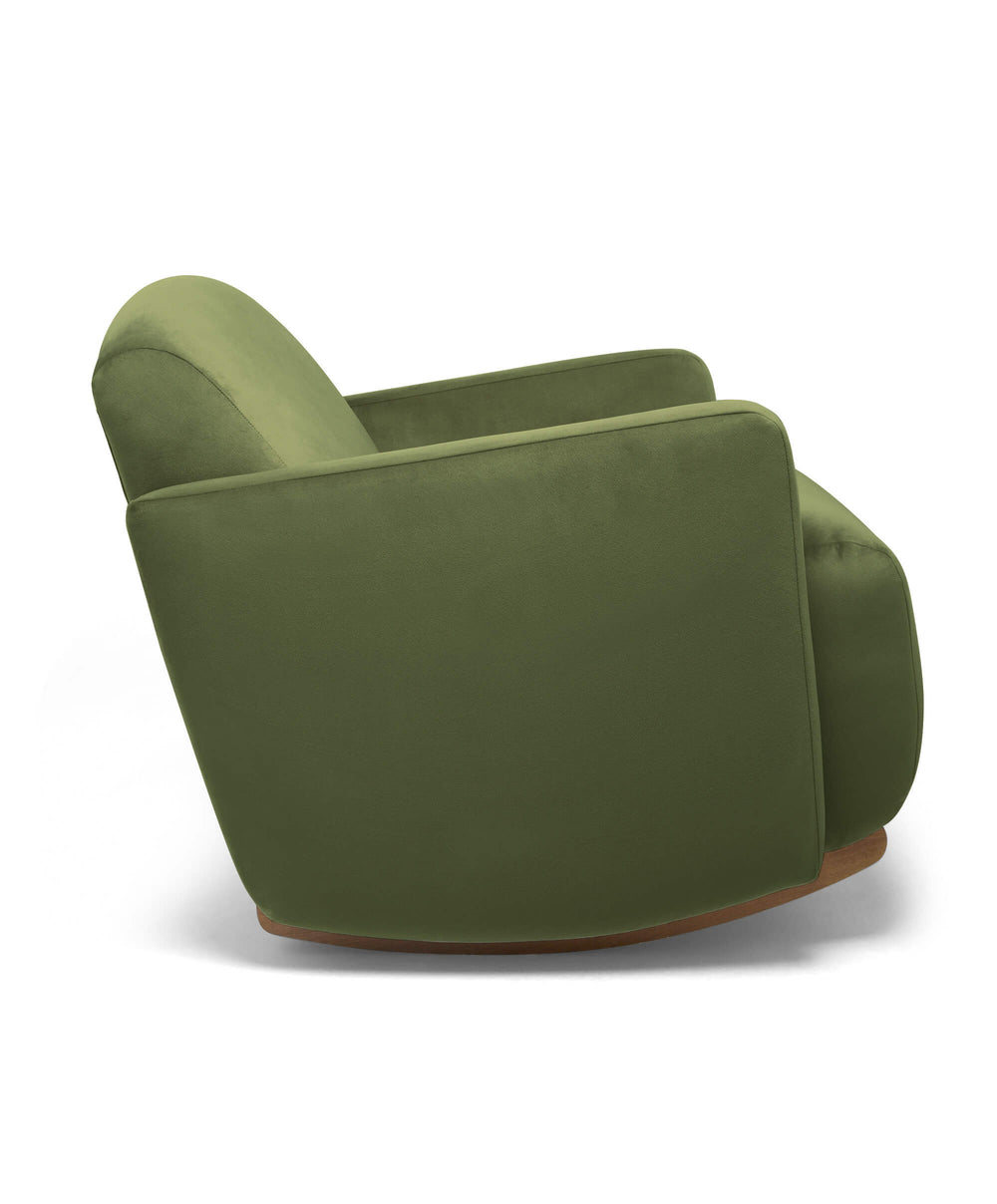 Mamas &amp; Papas Nursing Chairs Royton Nursing Chair - Olive Velvet