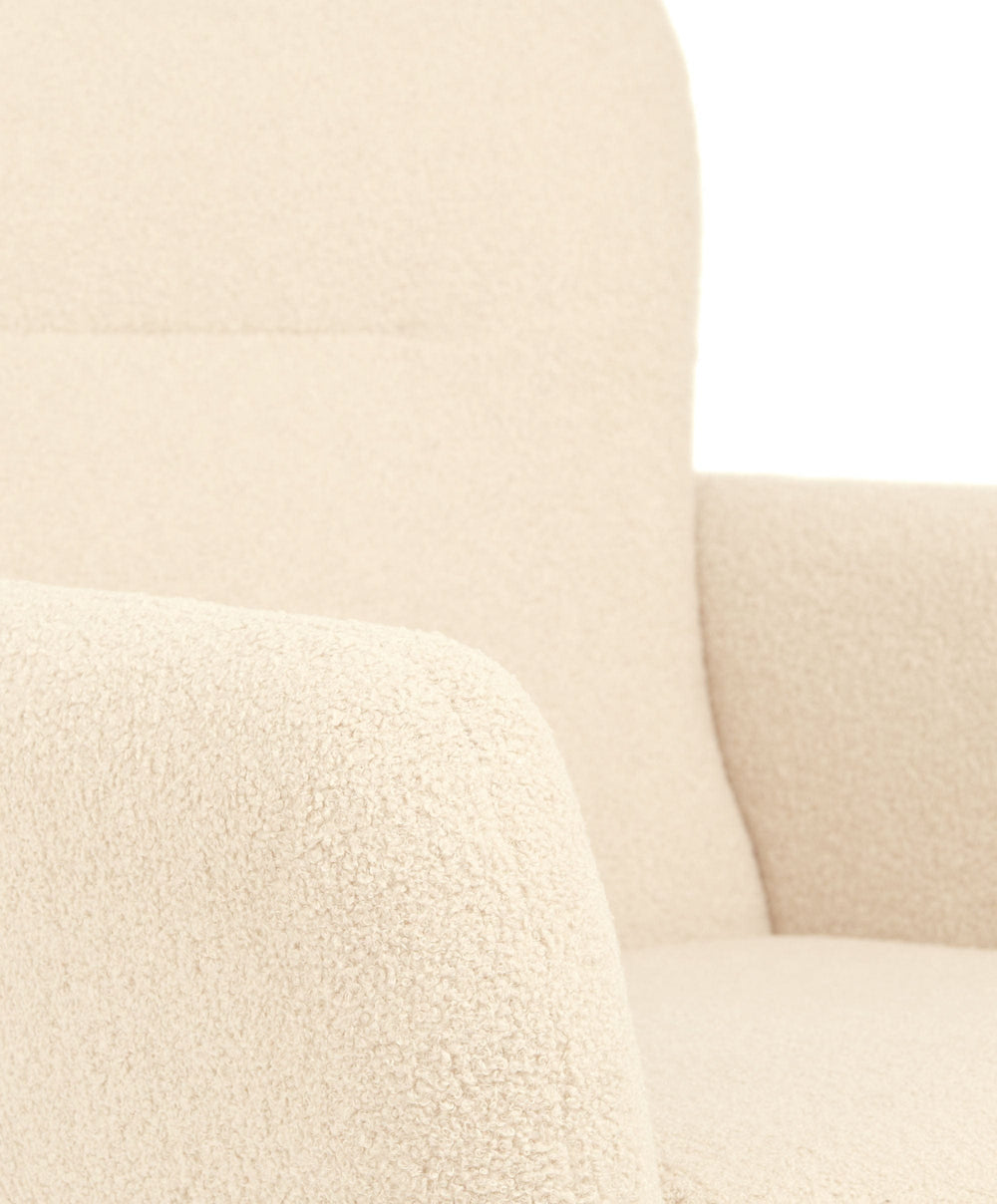 Mamas &amp; Papas Nursing Chairs Settle Nursing Chair - Off White Boucle