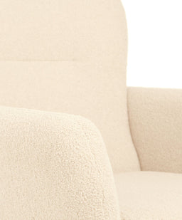 Mamas & Papas Nursing Chairs Settle Nursing Chair - Off White Boucle