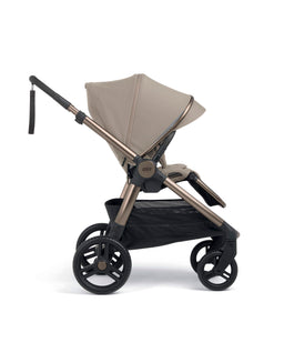 Mamas & Papas Ocarro 2 Essential Pushchair Bundle with Cybex Aton B2 i-Size Baby Car Seat (8 Pieces) - Oatmeal