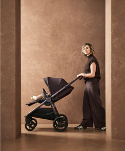Mamas & Papas Ocarro 2 Pushchair Bundle with Cybex Cloud T Car Seat & Base (9 Pieces) - Americano