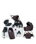 Mamas & Papas Ocarro 2 Pushchair Bundle with Maxi-Cosi Pebble 360 Pro2 Car Seat & Base (9 Pieces) - Americano