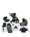 Mamas & Papas Ocarro 2 Pushchair Bundle with Maxi-Cosi Slide Pro Car Seat & Base (9 Pieces) - Evergreen