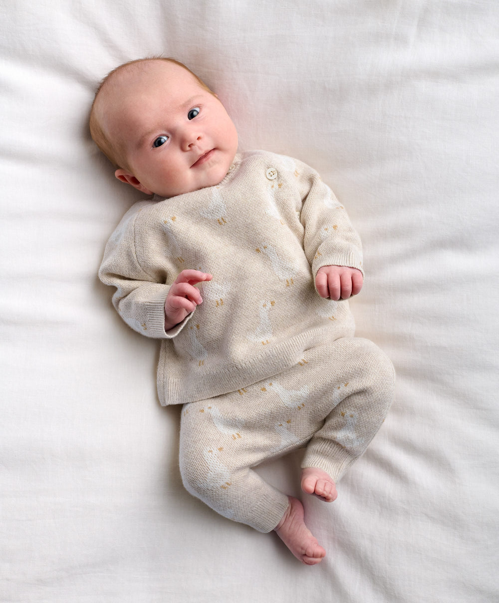 Mamas &amp; Papas Outfits &amp; Sets 2 Piece Duck Knit Set
