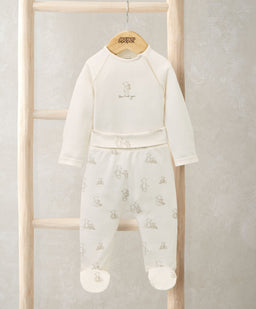 Mamas & Papas Outfits & Sets Bear Print Bodysuit & Bottoms Set (2 Pieces)