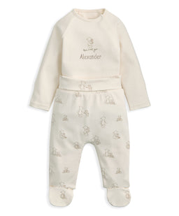 Mamas & Papas Outfits & Sets Bear Print Bodysuit & Bottoms Set (2 Pieces)