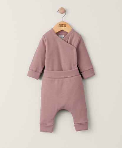 Mamas & Papas Outfits & Sets Berry Bodysuit & Leggings (2 Piece) - Pink