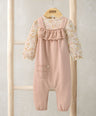 Mamas & Papas Outfits & Sets Broderie Dungarees & Bodysuit Outfit Set