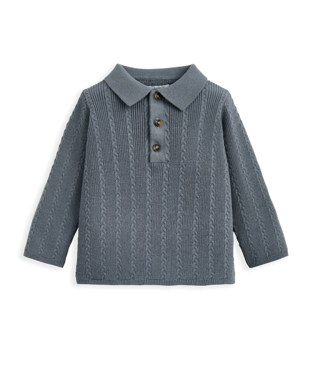 Mamas &amp; Papas Outfits &amp; Sets Cable Knit Top &amp; Trousers Set (2 Pieces)