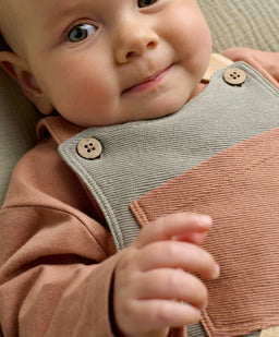 Mamas & Papas Outfits & Sets Colour Block Dungaree Outfit Set