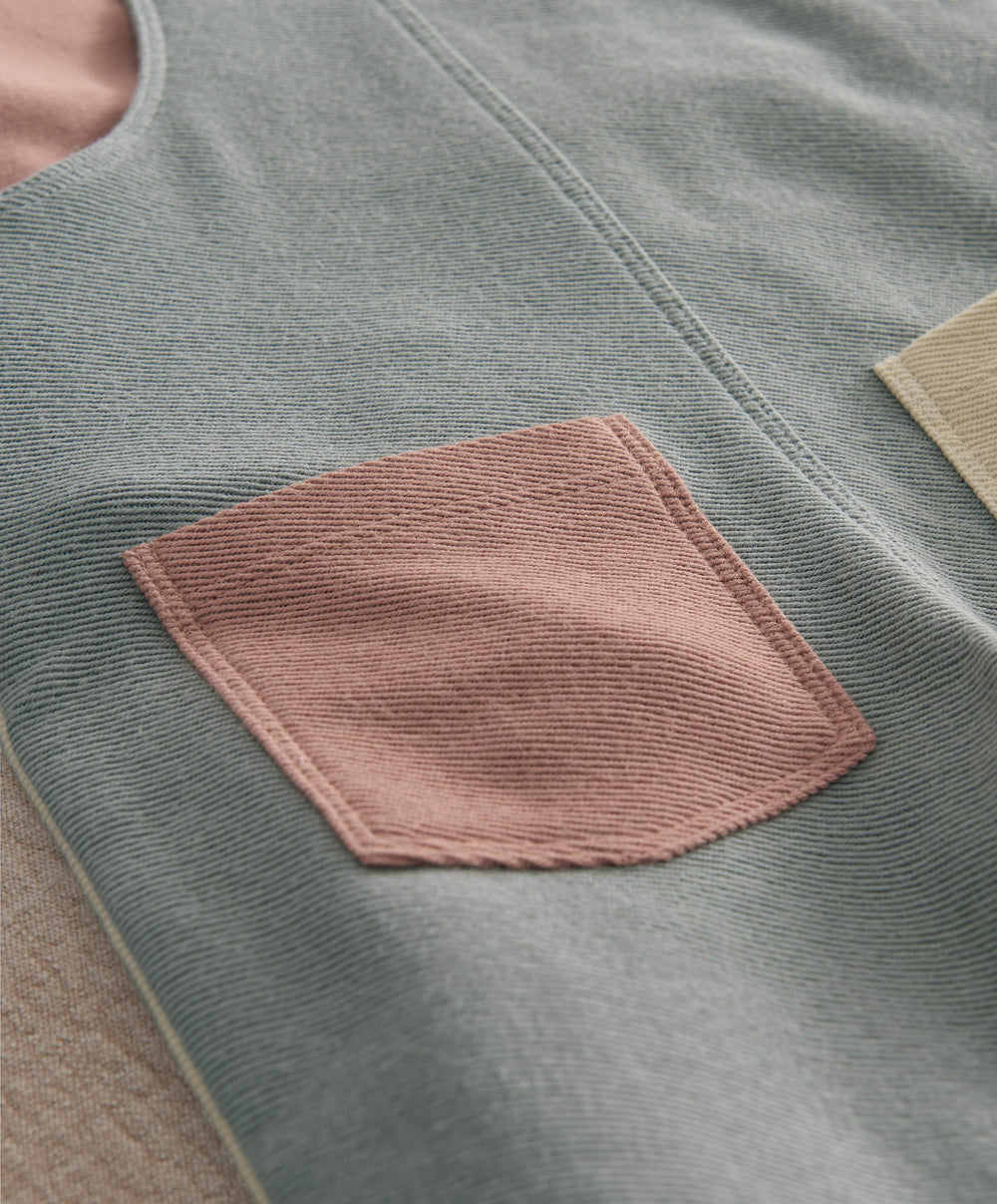 Mamas &amp; Papas Outfits &amp; Sets Colour Block Dungaree Outfit Set