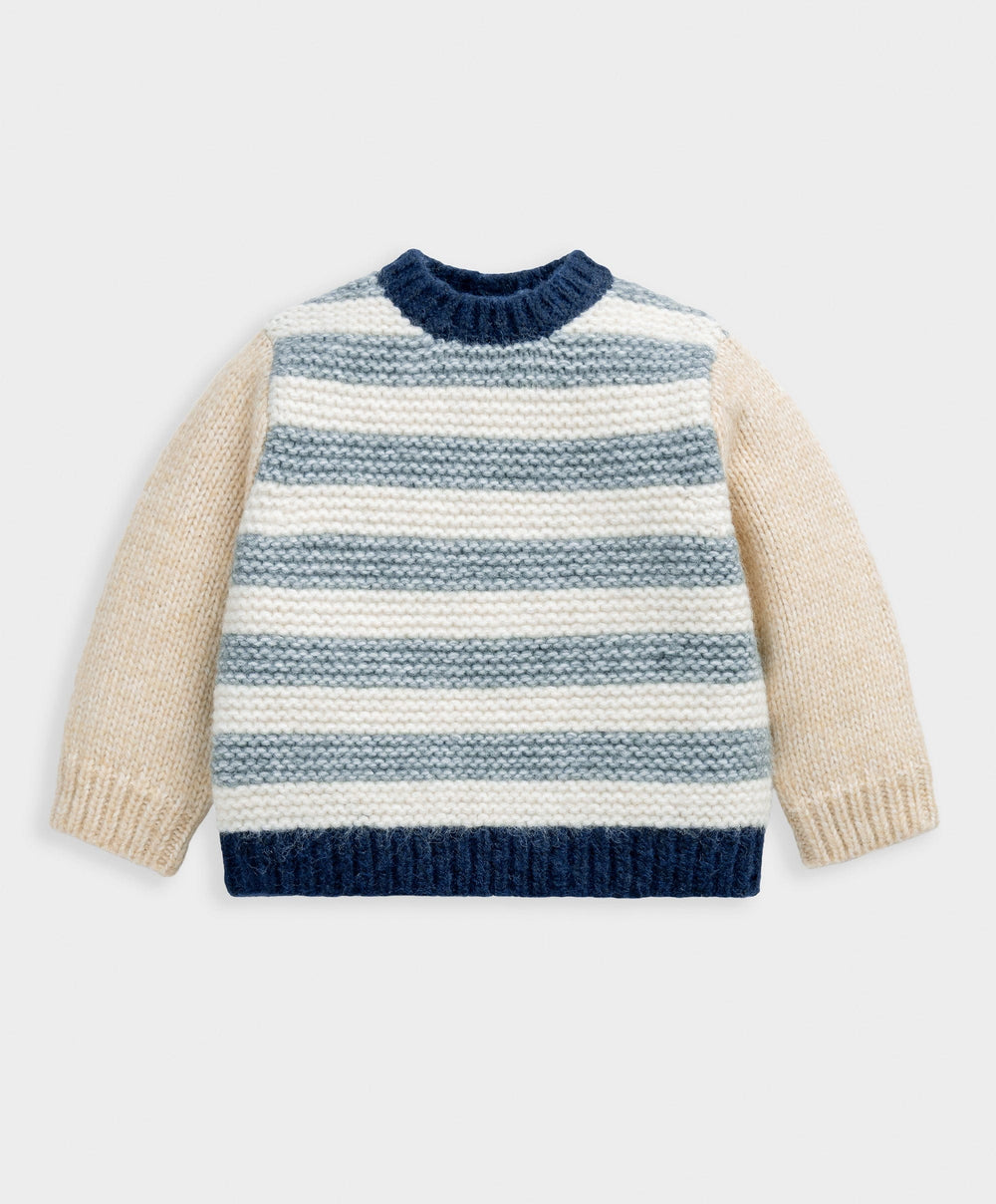 Mamas &amp; Papas Outfits &amp; Sets Colour Block Jumper &amp; Leggings Outfit Set