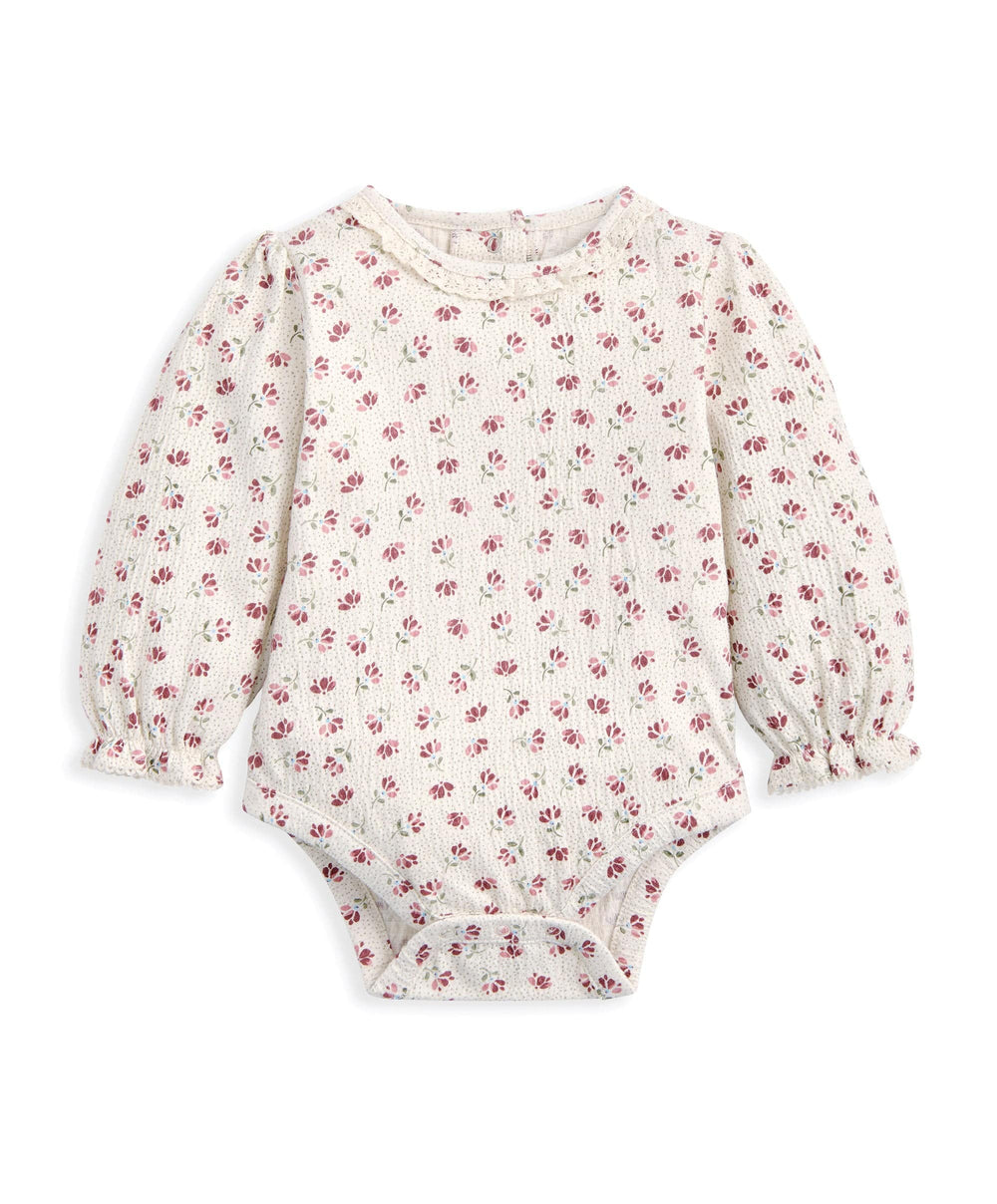 Mamas &amp; Papas Outfits &amp; Sets Cord Pinny Dress &amp; Floral Bodysuit Set (2 Pieces)