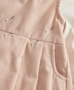 Mamas & Papas Outfits & Sets Corduroy Embroidered Romper Set