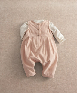 Mamas & Papas Outfits & Sets Corduroy Embroidered Romper Set