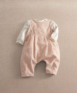 Mamas & Papas Outfits & Sets Corduroy Embroidered Romper Set