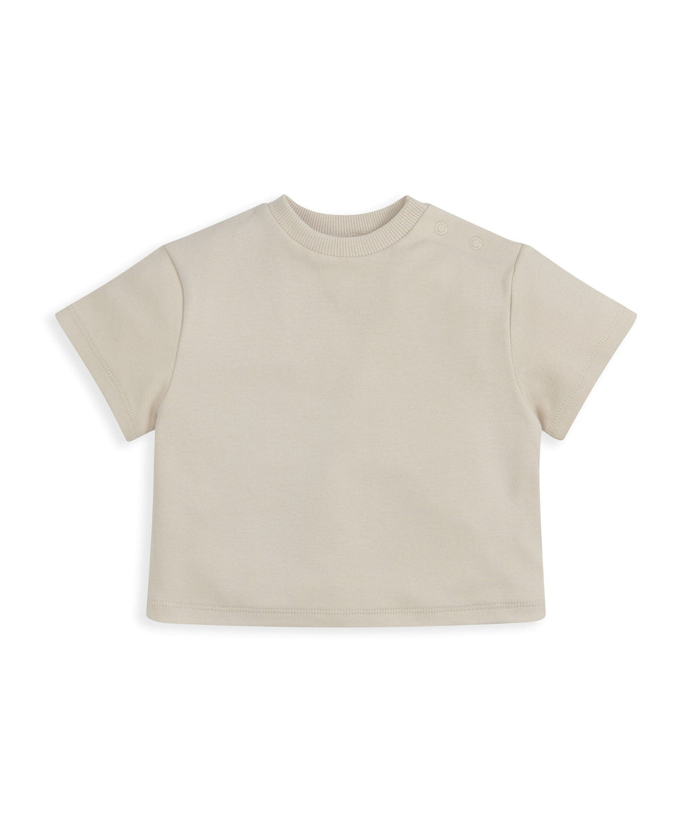 Mamas &amp; Papas Outfits &amp; Sets Denim Shacket &amp; T-Shirt