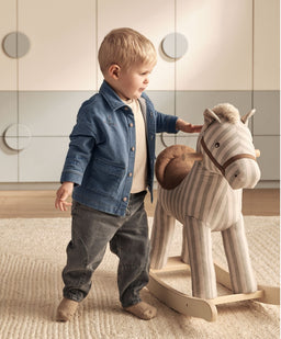 Mamas & Papas Outfits & Sets Denim Shacket & T-Shirt